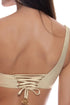 Luli Fama Sail On One Shoulder Braided Laced Back Top